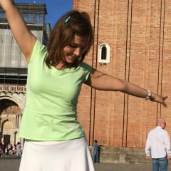 Лена Корнилина, 5.8.1987, Москва